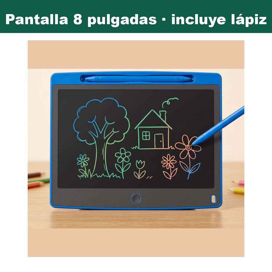 Pantalla de 8 pulgadas